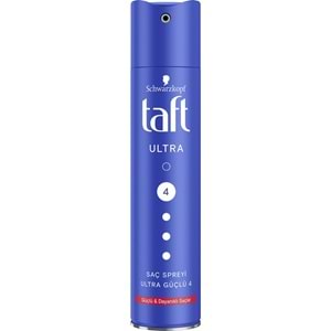 Taft Ultra Güçlü Saç Spreyi 250 Ml