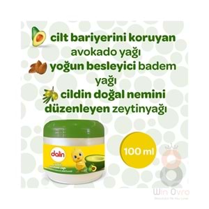 Dalin Avokado Yağlı Vazelin 100 ml