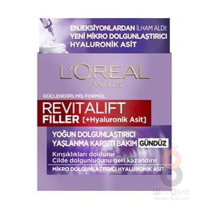 Loreal Paris Revitalift Filler Gündüz Kremi 50 ml