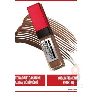 Maybelline New YorkTattoo Brow 36h Styling Gel - 257 Medium Brown