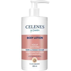 Celenes Cloudberry Vücut Losyonu 200 ml.