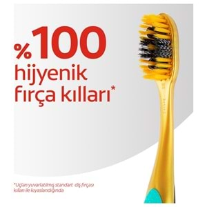 Colgate 360 Charcoal Gold Yumuşak Diş Fırçası