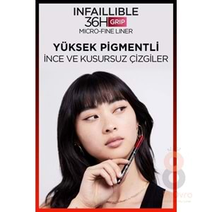 Loreal Paris Infaillible 36H Grip Micro Fine Eyeliner 03 Ancient Rose