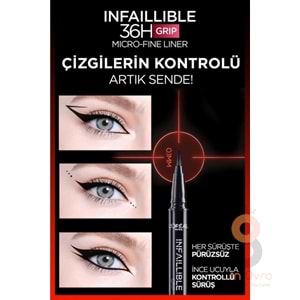 Loreal Paris Infaillible 36H Grip Micro Fine Eyeliner 03 Ancient Rose