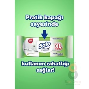 Solo Tüm Yüzeyler Islak Temizleme Havlusu Xl 80 Yaprak