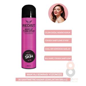 Redist Makyaj Sabitleme Spreyi 300 Ml