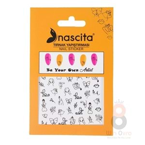 Nascita Art Line Sticker - 02