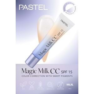 Pastel Magic Milk CC SPF 15 - Cilt Tonu Eşitleyici SPF 15 CC Krem 50 Light Medium