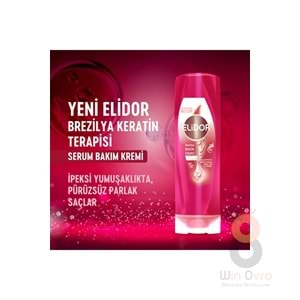 Elidor Saç Bakım Kremi Brezilya Keratin Terapisi 350 Ml