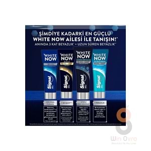 Signal White Now Leke Karşıtı Kahve Ve Sigara Içenler Için Beyazlatıcı Diş Macunu 75 ml