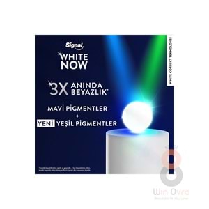 Signal White Now Leke Karşıtı Kahve Ve Sigara Içenler Için Beyazlatıcı Diş Macunu 75 ml