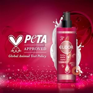 Elidor Brezilya Keratin Terapisi Sıvı Saç Bakım Sütü 200 ml