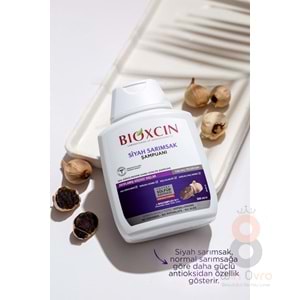 Bioxcin Siyah Sarımsak Şampuan 3x300 Ml - Saç Dökülmesi Şampuanı