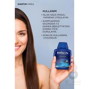 Bioxcin Quantum Şampuan 3 Al 2 Öde Yağlı Saçlar Için 3x300 Ml - Ince Telli Saçlar Için Dökülme Şampuanı