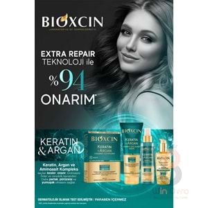 Bioxcin Keratin & Argan Onarıcı Saç Bakım Yağı 150 ml Yıpranmış ve Hasar Görmüş Saçlar