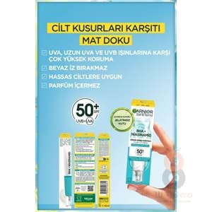 Garnier Saf Ve Temiz Bha Niasinamid Günlük Güneş Koruyucu Fluid Yüz Kremi Spf50 40ml