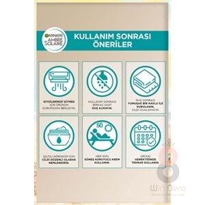 Garnier Ambre Solaire Natural Bronzer Güneşsiz Bronzlaştırıcı Sprey 150ml