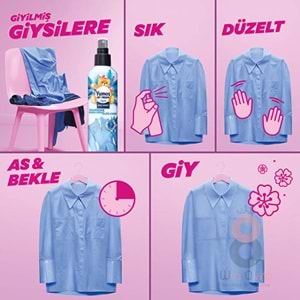 Yumoş Jet Fresh Giysi Spreyi Lilyum 200 ml