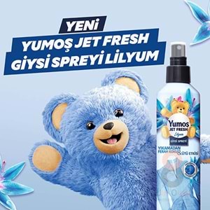 Yumoş Jet Fresh Giysi Spreyi Lilyum 200 ml