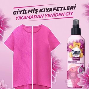 Yumoş Jet Fresh Giysi Spreyi Orkide 200 ml.