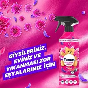 Yumoş Ev veTekstil Spreyi Orkide 450 ml