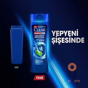 Clear Men Şampuan Cool Sport Menthol 350 ml