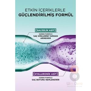 Loreal Paris Elseve Hydra [hyaluronic] Pure Salisilik Asit Içeren Yağlanma Karşıtı Nemlendirici Saç Kremi 250ml