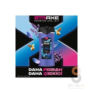 Axe Premium Collection Duş Jeli Blue Lavender 3 in 1 Vücut Saç Yüz 300 ml