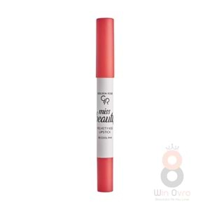 Golden Rose Miss Beauty Velvety Kiss Lipstick - 08 Cool Pink - Mat Kalem Ruj