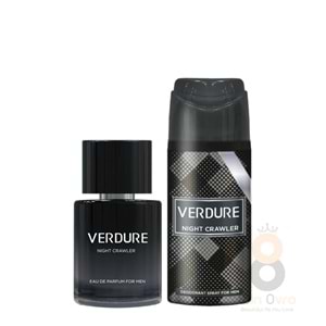 Verdure Night Crawler Erkek Parfüm + Deodorant 2'li Set