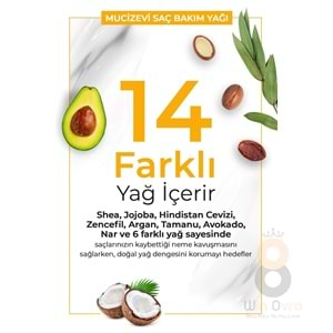 Morfose Milk Therapy Butter Oil Mucizevi Saç Bakım Yağı 200 ml - Saç Dökülmesi Önleyici, Besleyici, Onarıcı