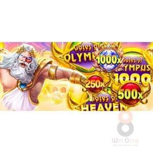 Win Ovro Premium Ultra Beyaz Porselen Kupa Bardak Çift Yönlü Baskılı - Gates of Olympus Dede
