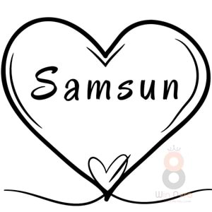Win Ovro Premium Ultra Beyaz Porselen Kupa Bardak Çift Yönlü Baskılı - Samsun
