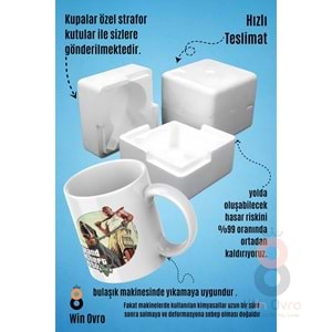 Win Ovro Premium Beyaz Porselen Hediye Çift Yön Baskılı Kupa Bardak - Grand Theft Auto Five V 5 - 02