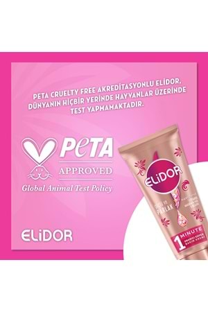 Elidor 1 Minute Onarıcı Süper Saç Bakım Kremi Güçlü ve Parlak 170 ml