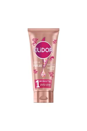 Elidor 1 Minute Onarıcı Süper Saç Bakım Kremi Güçlü ve Parlak 170 ml