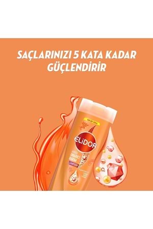 Elidor Superblend Saç Bakım Şampuanı Anında Onarıcı Bakım C Vitamini Keratin Seramid 400 ml
