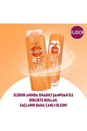 Elidor Superblend Serum Saç Bakım Kremi Anında Onarıcı Bakım C Vitamini Keratin & Seramid 350 ml