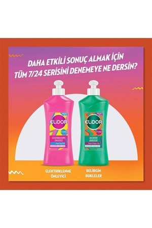 Elidor 7/24 Şekillendirici Saç Bakım Kremi Onarıcı Etki Keratin & Çay Ağacı Yağı 265 Ml