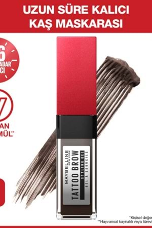 Maybelline New YorkTattoo Brow 36h Styling Gel - 257 Medium Brown