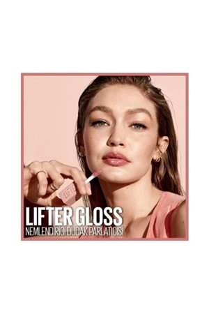 Maybelline New York Lifter Gloss Nemlendiricili Dudak Parlatıcısı -001