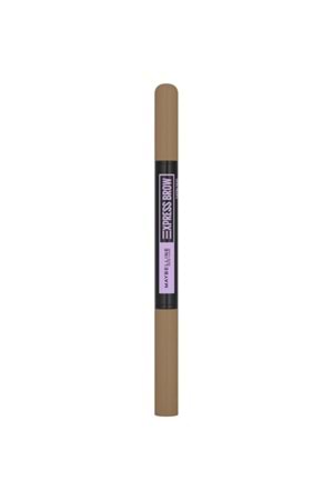 Maybelline New York Express Brow Satin Duo Çift Taraflı Kaş Kalemi - 01 Açık Ton