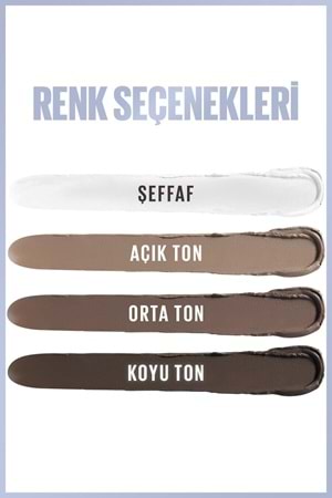 Maybelline New York Kaş Kalemi Tattoo Brow Lift Stick 04 Deep Brown
