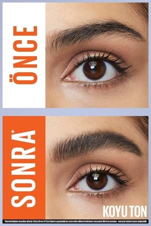 Maybelline New York Kaş Kalemi Tattoo Brow Lift Stick 04 Deep Brown