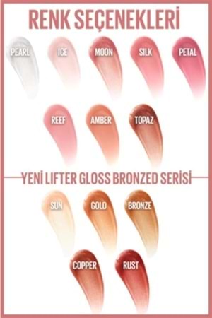 Maybelline New York Lifter Gloss Nemlendirici Dudak Parlatıcısı - 017 Copper