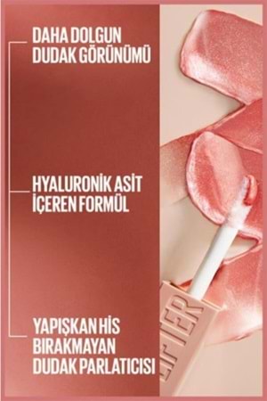 Maybelline New York Lifter Gloss Nemlendirici Dudak Parlatıcısı - 017 Copper