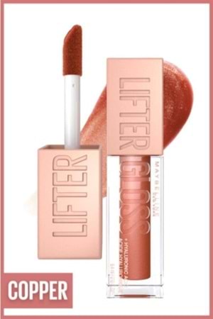 Maybelline New York Lifter Gloss Nemlendirici Dudak Parlatıcısı - 017 Copper