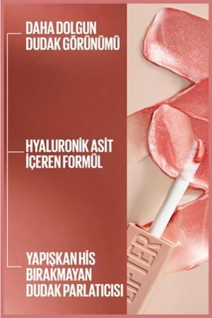 Maybelline New York Lifter Gloss Nemlendirici Dudak Parlatıcısı 019 Gold