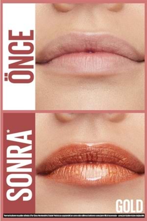 Maybelline New York Lifter Gloss Nemlendirici Dudak Parlatıcısı 019 Gold