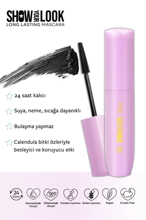 Pastel Show By Pastel Show Your Look 24H Long Lasting Mascara - Maskara